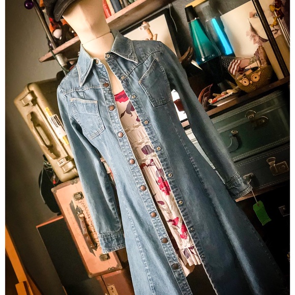 Landlubber Vintage Denim Dress - Picture 4 of 4